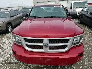 2010 Dodge Dakota SXT with VIN 1D7CW3GP8AS230686, listed as a Copart auction lot 65687704 with 110,017 mi miles and Salvage Title. Bid and sale history available at carsss.com. Image 11.