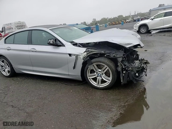 2015 BMW 6 Series 640i xDrive with VIN WBA6B8C54FD453238, listed as a Copart auction lot 73280224 with 87,201 mi miles and Salvage Title. Bid and sale history available at carsss.com. Image 11.