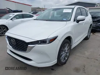 2025 Mazda CX-5 2.5 S Premium Plus Package with VIN JM3KFBEM9S0549107, listed as a IAAI auction lot 41695549 with 3,544 mi miles. Bid and sale history available at carsss.com. Image 2.