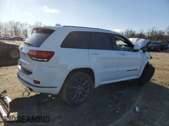 2018 Jeep Grand Cherokee High Altitude with VIN 1C4RJFCG2JC468618, listed as a Copart auction lot 45810405 with Not provided miles and Salvage title. Bid and sale history available at DreamBid. Image 3.