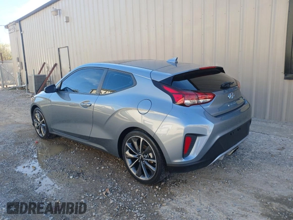 2021 Hyundai Veloster 2.0 Premium with VIN KMHTG6AF3MU032854, listed as a Copart auction lot 80561634 with 89,733 mi miles and Clean Title. Bid and sale history available at carsss.com. Image 3.