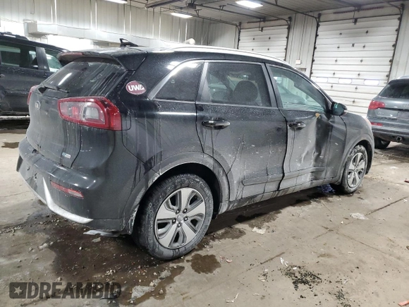 2017 Kia Niro Touring Launch Edition with VIN KNDCC3LCXH5076013, listed as a Copart auction lot 45154335 with 124,295 mi miles and Clean Title. Bid and sale history available at carsss.com. Image 3.