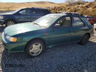 1997 Subaru Impreza L with VIN JF1GF4352VG821519, listed as a Copart auction lot 76420034 with 57,600 mi miles and Clean title. Bid and sale history available at DreamBid. Image 1.