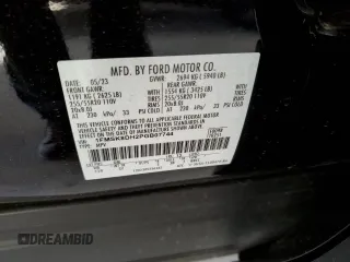 2023 Ford Explorer XLT z VIN 1FMSK8DH2PGB07744, wystawiony jako Copart lot #51799775 z przebiegiem 49 735 mil mil oraz Szkoda całkowita • Salvage title. Historia ofert i sprzedaży dostępna na DreamBid. Obrazek 15.