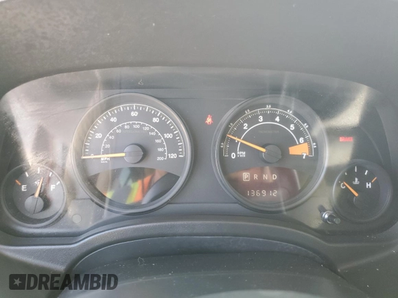 2017 Jeep Patriot Sport SE with VIN 1C4NJPBA7HD149320, listed as a Copart auction lot 56602915 with 136,912 mi miles and Salvage title. Bid and sale history available at DreamBid. Image 9.
