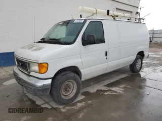2006 Ford Econoline Cargo with VIN 1FTNE24W66DB08206, listed as a Copart auction lot 63474025 with 205,928 mi miles and Clean title. Bid and sale history available at DreamBid. Image 1.