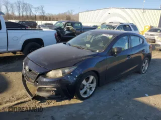 2015 Mazda 3 i Sport with VIN JM1BM1K75F1245442, listed as a Copart auction lot 42684295 with 126,068 mi miles and Salvage Title. Bid and sale history available at DreamBid. Image 1.