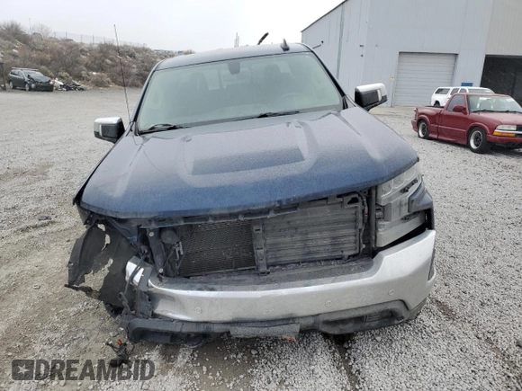 2020 Chevrolet Silverado 1500 LT with VIN 1GCRYDED7LZ312027, listed as a Copart auction lot 45912325 with 42,282 mi miles and Salvage Title. Bid and sale history available at carsss.com. Image 5.