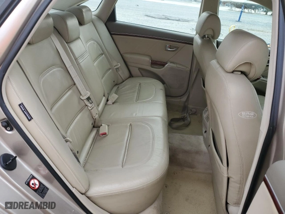 2007 Hyundai Azera SE with VIN KMHFC46F77A161661, listed as a Copart auction lot 47176065 with 230,314 mi miles and Salvage Title. Bid and sale history available at carsss.com. Image 10.