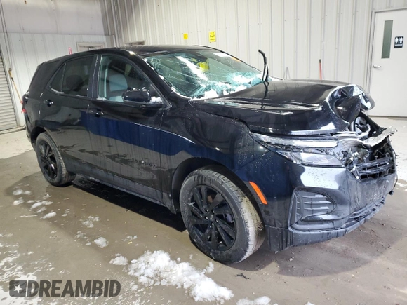 2024 Chevrolet Equinox LS z VIN 3GNAXSEG4RL207127, wystawiony jako Copart lot #43313545 z przebiegiem Nie podano mil oraz Szkoda całkowita • Salvage title. Historia ofert i sprzedaży dostępna na DreamBid. Obrazek 4.