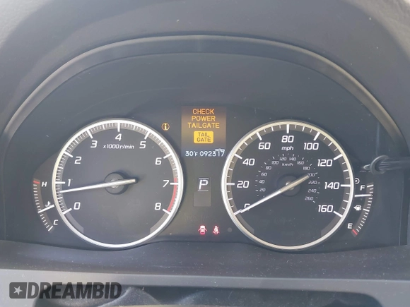 2016 Acura RDX Technology with VIN 5J8TB4H56GL013392, listed as a IAAI auction lot 41599112 with 92,317 mi miles and . Bid and sale history available at carsss.com. Image 7.