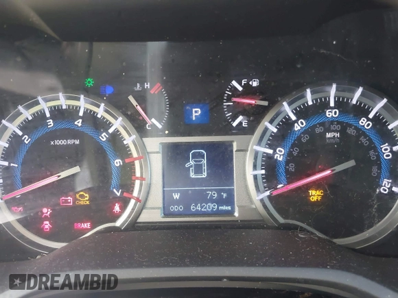 2019 Toyota 4Runner SR5 с VIN JTEBU5JR0K5664825, выставлен на аукционе IAAI как лот 42104780 с пробегом 64 209 миль миль и . История ставок и продаж доступна на DreamBid. Изображение 7.