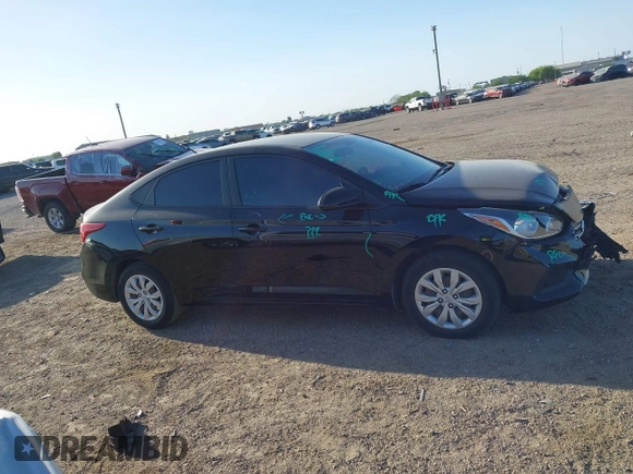 2022 Hyundai Accent SE z VIN 3KPC24A62NE158081, wystawiony jako IAAI lot #41840150 z przebiegiem 46 778 mil mil oraz . Historia ofert i sprzedaży dostępna na DreamBid. Obrazek 13.