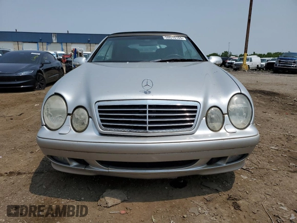2002 Mercedes-Benz CLK 320/430 z VIN WDBLK65G52T115953, wystawiony jako Copart lot #59510165 z przebiegiem 129 612 mil mil oraz Czysty tytuł • Clean title. Historia ofert i sprzedaży dostępna na DreamBid. Obrazek 5.