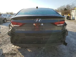 2018 Hyundai Elantra SEL with VIN 5NPD84LF5JH221471, listed as a Copart auction lot 48851105 with 99,284 mi miles and Salvage Title. Bid and sale history available at carsss.com. Image 6.