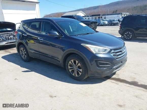 2013 Hyundai Santa Fe Sport with VIN 5XYZTDLB3DG061457, listed as a IAAI auction lot 41796148 with 115,777 mi miles. Bid and sale history available at carsss.com. Image 1.