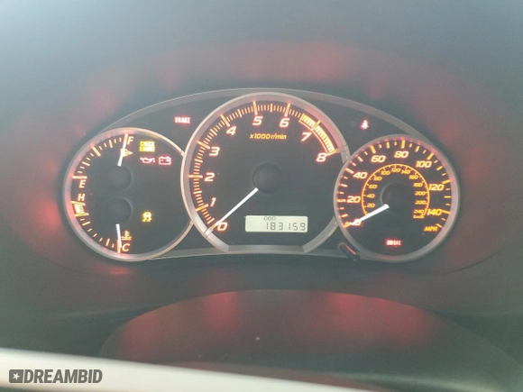 2012 Subaru Impreza Sedan WRX WRX with VIN JF1GV7E61CG013735, listed as a Copart auction lot 65227254 with 183,159 mi miles and Salvage Title. Bid and sale history available at carsss.com. Image 9.