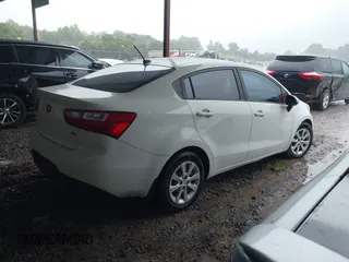 2014 Kia Rio LX with VIN KNADM4A35E6350778, listed as a IAAI auction lot 42188131 with 162,754 mi miles and . Bid and sale history available at DreamBid. Image 4.