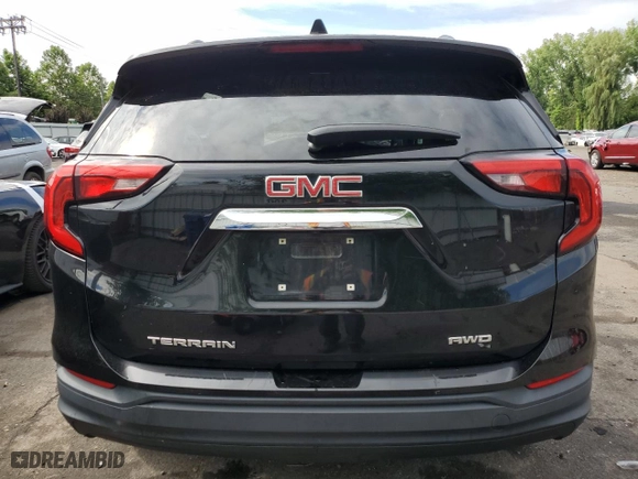2019 GMC Terrain SLE with VIN 3GKALTEV1KL232408, listed as a Copart auction lot 62279444 with 71,679 mi miles and Salvage Title. Bid and sale history available at carsss.com. Image 6.