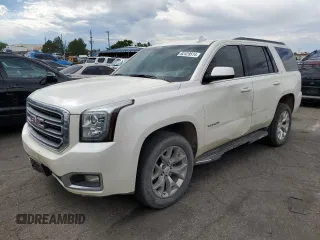 2015 GMC Yukon SLT with VIN 1GKS1BKC8FR685642, listed as a Copart auction lot 62429514 with 116,084 mi miles and Clean Title. Bid and sale history available at carsss.com. Image 1.