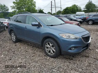 2014 Mazda CX-9 Touring with VIN JM3TB3CV9E0438479, listed as a Copart auction lot 60099695 with 113,083 mi miles and Clean title. Bid and sale history available at DreamBid. Image 4.