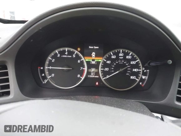 2017 Acura ILX w/Premium Pkg with VIN 19UDE2F78HA006221, listed as a IAAI auction lot 41956336 with 113,339 mi miles. Bid and sale history available at carsss.com. Image 7.