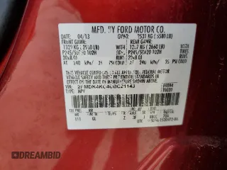 2013 Ford Edge Limited with VIN 2FMDK4KC4DBC21143, listed as a Copart auction lot 49059265 with 148,843 mi miles and Salvage Title. Bid and sale history available at carsss.com. Image 15.