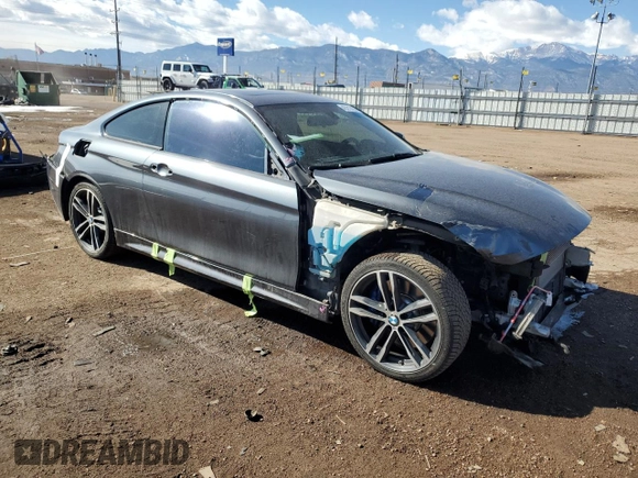 2018 BMW 4 Series 440i xDrive z VIN WBA4W9C52JAB93890, wystawiony jako Copart lot #45213155 z przebiegiem 109 064 mil mil oraz Szkoda całkowita • Salvage title. Historia ofert i sprzedaży dostępna na DreamBid. Obrazek 4.