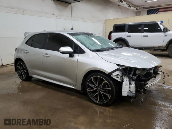 2021 Toyota Corolla Hatchback XSE with VIN JTNC4MBE4M3107280, listed as a Copart auction lot 49828485 with 70,141 mi miles and Salvage Title. Bid and sale history available at carsss.com. Image 4.