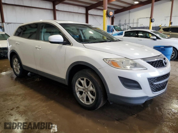 2011 Mazda CX-9 Sport with VIN JM3TB3BV5B0312892, listed as a Copart auction lot 47394525 with 111,374 mi miles and Salvage Title. Bid and sale history available at carsss.com. Image 4.