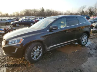2016 Volvo XC60 T5 Premier with VIN YV4612RK8G2837274, listed as a Copart auction lot 43344145 with 96,780 mi miles and Salvage Title. Bid and sale history available at carsss.com. Image 1.