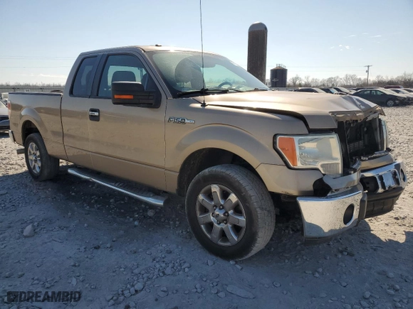 2013 Ford F-150 XL with VIN 1FTFX1CF9DKG39354, listed as a Copart auction lot 47417325 with 133,428 mi miles and Salvage Title. Bid and sale history available at carsss.com. Image 4.