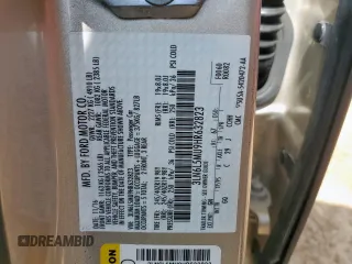 2017 Lincoln MKZ Hybrid Reserve with VIN 3LN6L5MU9HR632823, listed as a Copart auction lot 58886635 with 39,680 mi miles and Salvage title. Bid and sale history available at DreamBid. Image 12.