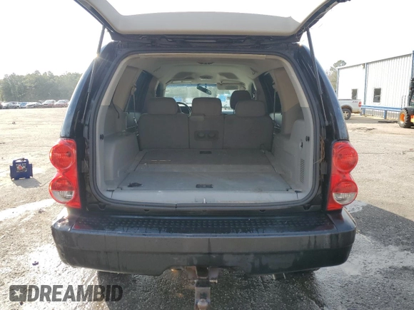 2008 Dodge Durango SXT with VIN 1D8HD38N58F121075, listed as a Copart auction lot 89325995 with 209,357 mi miles and Salvage title. Bid and sale history available at DreamBid. Image 6.