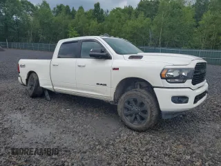2021 Ram 2500 Big Horn with VIN 3C6UR5DJ2MG524699, listed as a Copart auction lot 59878615 with 87,587 mi miles and Salvage title. Bid and sale history available at DreamBid. Image 4.