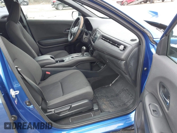 2022 Honda HR-V Sport with VIN 3CZRU6H15NM756188, listed as a IAAI auction lot 41407315 with 39,460 mi miles. Bid and sale history available at carsss.com. Image 5.