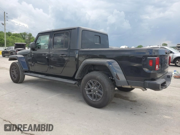2024 Jeep Gladiator Sport S with VIN 1C6HJTAG7RL120930, listed as a Copart auction lot 55958815 with 7,828 mi miles and Salvage title. Bid and sale history available at DreamBid. Image 2.