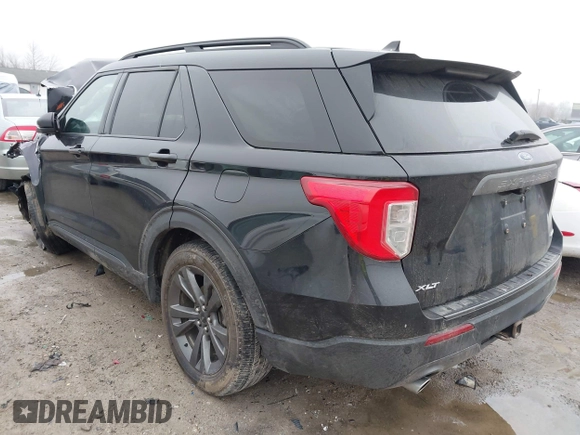 2021 Ford Explorer XLT with VIN 1FMSK8DH1MGA13432, listed as a IAAI auction lot 41983770 with 94,755 mi miles and . Bid and sale history available at DreamBid. Image 3.