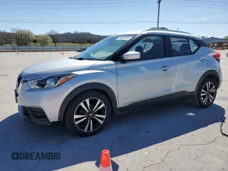 2020 Nissan Kicks SV with VIN 3N1CP5CV6LL490726, listed as a Copart auction lot 49551945 with 116,910 mi miles and Salvage Title. Bid and sale history available at DreamBid. Image 1.