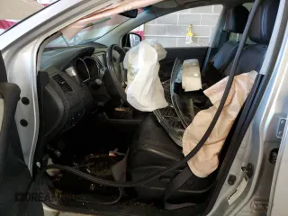 2012 Nissan Murano SL with VIN JN8AZ1MW8CW222077, listed as a Copart auction lot 58301444 with 0 mi miles and Salvage Title. Bid and sale history available at carsss.com. Image 7.