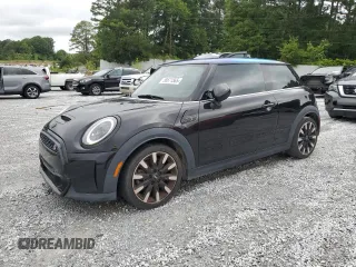 2022 MINI Hardtop Cooper S z VIN WMW53DH0XN2P83703, wystawiony jako Copart lot #58671565 z przebiegiem 112 430 mil mil oraz Czysty tytuł • Clean title. Historia ofert i sprzedaży dostępna na DreamBid. Obrazek 1.
