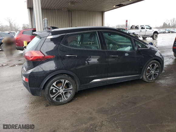 2020 Chevrolet Bolt EV Premier with VIN 1G1FZ6S02L4116810, listed as a Copart auction lot 47164655 with 128,246 mi miles and Salvage Title. Bid and sale history available at carsss.com. Image 3.