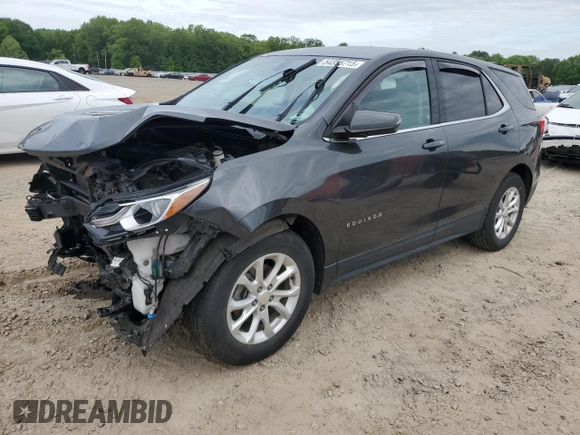 2019 Chevrolet Equinox LT z VIN 2GNAXKEV7K6131329, wystawiony jako Copart lot #54355715 z przebiegiem 96 174 mil mil oraz Szkoda całkowita • Salvage title. Historia ofert i sprzedaży dostępna na DreamBid. Obrazek 1.