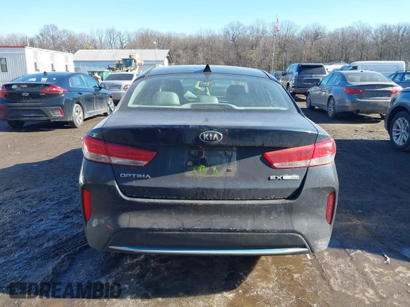 2017 Kia Optima EX z VIN KNAGV4LD7H5007397, wystawiony jako IAAI lot #41446259 z przebiegiem 118 601 mil mil oraz . Historia ofert i sprzedaży dostępna na DreamBid. Obrazek 16.