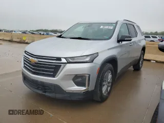 2022 Chevrolet Traverse LT Cloth with VIN 1GNEVMKW4NJ171794, listed as a Copart auction lot 51499765 with 396,683 mi miles and Clean Title. Bid and sale history available at carsss.com. Image 1.