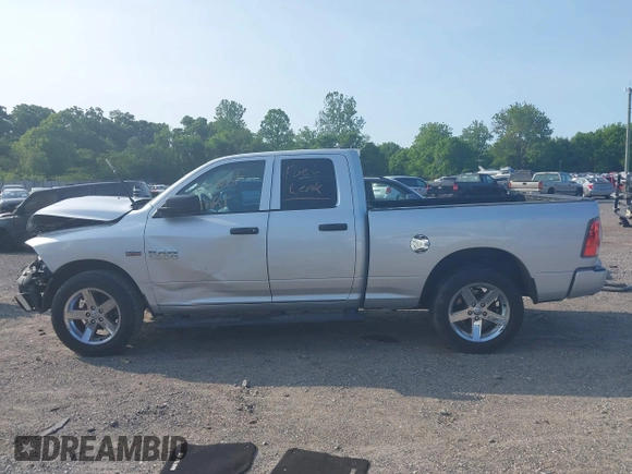 2017 Ram 1500 Express with VIN 1C6RR7FT0HS853934, listed as a IAAI auction lot 42390345 with 96,392 mi miles and . Bid and sale history available at DreamBid. Image 14.