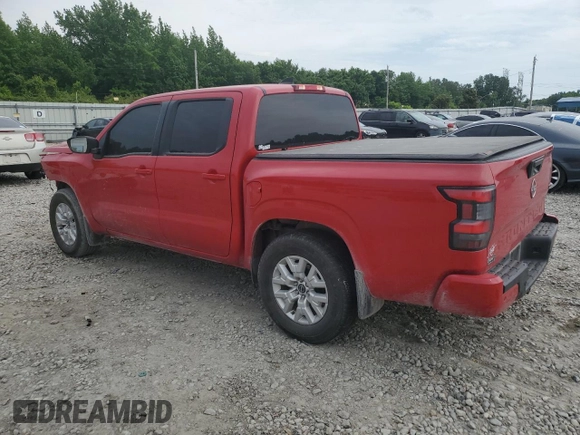 2023 Nissan Frontier SV with VIN 1N6ED1EJ1PN637734, listed as a Copart auction lot 57249355 with Not provided miles and Salvage title. Bid and sale history available at DreamBid. Image 2.