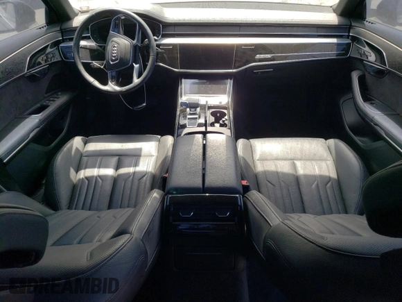 2020 Audi A8 L with VIN WAU8EAF84LN003351, listed as a Copart auction lot 62743283 with 17,117 mi miles. Bid and sale history available at carsss.com. Image 8.