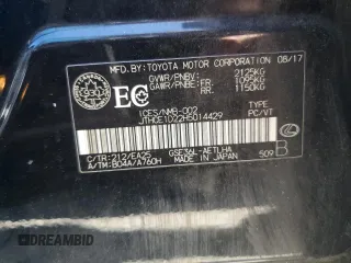 2017 Lexus IS 350 with VIN JTHCE1D22H5014429, listed as a Copart auction lot 59212324 with 78,267 mi miles and Salvage title. Bid and sale history available at DreamBid. Image 12.