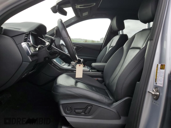 2020 Audi Q7 Premium with VIN WA1AJAF70LD008733, listed as a Copart auction lot 53377775 with 62,285 mi miles and Salvage title. Bid and sale history available at DreamBid. Image 7.